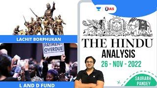 The Hindu Newspaper Editorial Analysis | 26th November 2022 | Saurabh Pandey