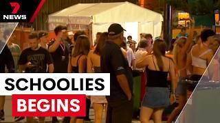 More than 20,000 'Schoolies' descending on the Gold Coast today | 7NEWS