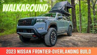 2023 Nissan Frontier Pro 4X Overlanding Build: Suspension, Bed Rack, Dual Battery, and More!