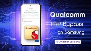 Android 15 Supported | All Samsung Qualcomm FRP Bypass - 100% Easy with iToolab UnlockGo Android
