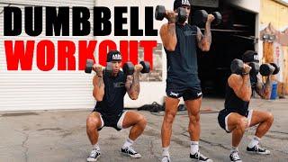 Full Body Dumbbell Workout | Michael Vazquez