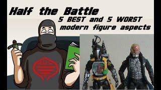 The 5 BEST and 5 WORST things about modern GI Joe figures