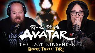 AVATAR THE LAST AIRBENDER! | BOOK THREE: FIRE (MARATHON REACTION) *First Time Watching*