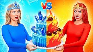 Hot vs Cold Food Challenge | Crazy Challenge by Multi DO Joy