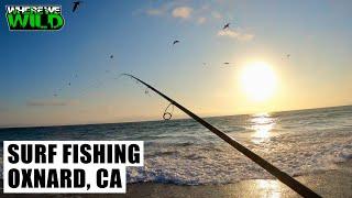 SURF FISHING - Oxnard, California - Okuma Rockaway SP Surf Rod First Impressions