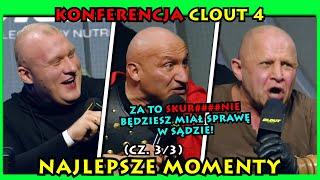 G-gsterskie PORACHUNKI- I KONFERENCJA CLOUT MMA 4- NAJLEPSZE MOMENTY (cz. 3/3)