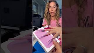 Unboxing the pink iPhone 16 today, amazing #smartphone #asmr #iphone16 #iphoneunboxing