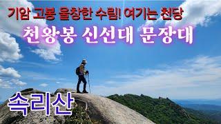 속리산/기암 고봉과 울창한 수림! 여기는 천당/소형주차장 세심정갈림길 천왕봉 신선대 문장대 법주사 원점회귀 18.8km