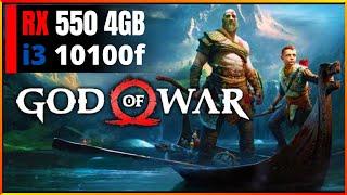 GOD OF WAR PC | RX 550 4gb | i3 10100f | 16GB RAM