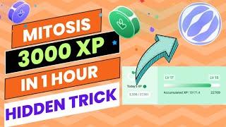 Mitosis Airdrop Top 1%  Hidden Trick | Mitosis Airdop Claim 3000 XP Trick Live || Hindi me #crypto