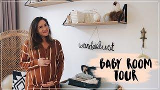 Mega BABYKAMER TOUR in bohémian + wanderlust thema // ZWANGER // Anne de Buck