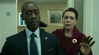 Skrull Rhodey is killed, real Rhodey is rescued - Secret Invasion - full Rhodey scenes