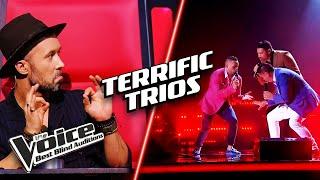 TOP TRIOS on The Voice | The Voice Best Blind Auditions