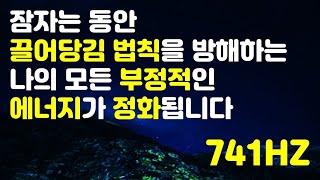 (741HZ) 강력한 끌어당김 주파수-부정적 에너지 정화 신체독소해독, 디톡스 / 세포치유 /피로회복/ 만병기치료/ 독소해독/ 주파수를 올리는 숲속힐링 명상음악