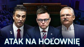 MOCNE SCENY W SEJMIE. HOŁOWNIA OBERWAŁ: "NIE JESTEŚ NIEZALEŻNY"