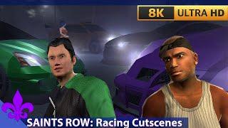 Saints Row (2006) Racing Activity Cutscenes [8K 60fps]