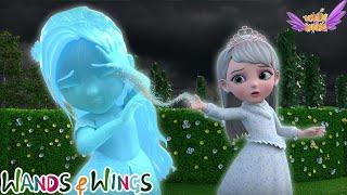 Princess Blossom Turned into ICE  | FROZEN PRINCESS Song | Kids Rhymes | Wands & Wings