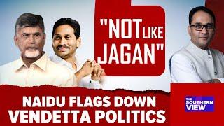 Andhra News | "Not Like Jagan Mohan Reddy":  Chandrababu Naidu Flags Down "Vendetta" Politics