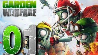 Let's Play: Plants vs Zombies Garden Warfare - Deutsch - Part 1 - Willkommen im Wunderland