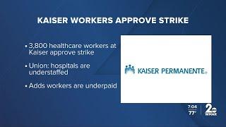 Potential work stoppage looming at healthcare giant Kaiser Permanente