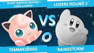 Snoverdrive | Secret Surprise Losers Round 2 - TEMMIE10000 (Jigglypuff, Steve) vs rainestorm (Kirby)