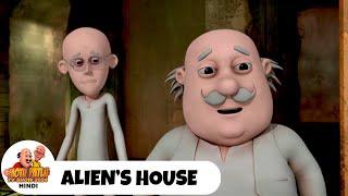 Alien's House | परग्रही का घर | मोटू पतलू  | Ep 139 | Motu Patlu Show 2024 Hindi | Comedy Cartoon