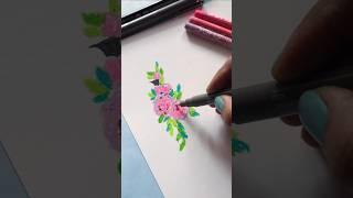 Letter 'H' floral style. #ytshorts #satisfying #calligraphy