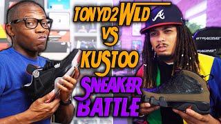 TONYD2WILD VS “KUSTOO” JACQUES SLADE SNEAKER BATTLE !!! WHO'S NEXT ?!? 2WILD SNEAKER BATTLES