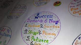 TOP 15 Hardest Motivational Quotes On Chart Paper for Students #topquotes #successquote #techeduc