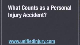 What Counts as a Personal Injury Accident?