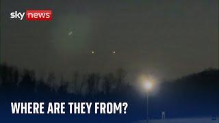 What are the mystery drones which have been spotted flying over New Jersey?