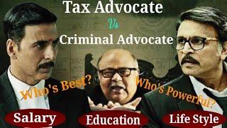 Tax Advocate Vs Criminal Advocate | Prakunj Sharma | Hindi | #taxadvocate #criminallaw