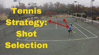 TENNIS SINGLES STRATEGY | Shot Selection and Positioning on Court - Learn To Play Singles