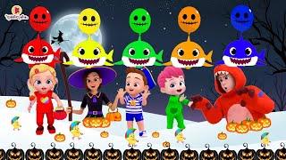 Baby Shark Song | Baby Shark | Bebefinn Nursery Rhymes & Kids Songs #pinkfongs #halloween