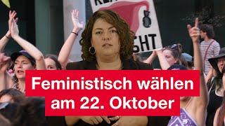 Für eine feministische Zukunft | SP wählen am 22. Oktober!