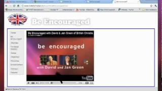 British Christian TV web site instructions