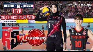 LIVE AI PEPPERS VS RED SPARKS VLEAGUE 2024-2025