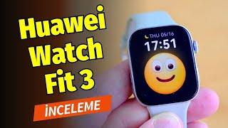 Huawei Watch Fit 3 inceleme: Kare tasarım, uzun pil ömrü, uygun fiyat