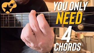 First 4 Chords You MUST Learn!