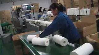 Single roll kitchen towel paper packing machine price