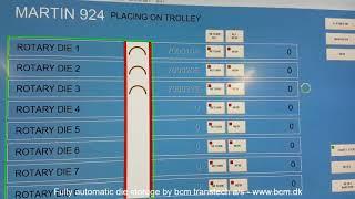 Fully automatic Martin 924 die storage by bcm transtech as