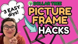 Insanely Creative Dollar Tree Picture Frame DIYs You Need to Try!