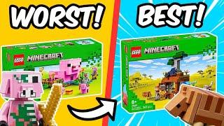 Schlechteste vs. beste LEGO Minecraft 2025-Sets …