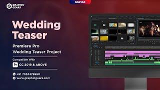 Wedding Teaser Premiere Pro Project - Cinematic Wedding Teaser Project - GG2144