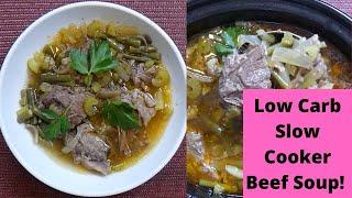 Keto Beef Roast Soup