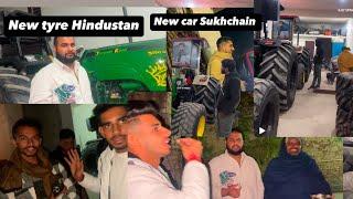 अपने tractor को full modified के लिए @nishu_deshwal के घर आ गए ￼@guruveervlogs