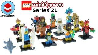 Lego Minifigures 71029 Minifigures Series 21 - Lego Speed Build Review