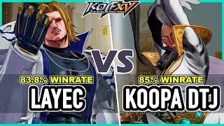 KOF XV  Layec (Rugal/Kim/O.Chris) vs Koopa DTJ (Najd/Goenitz/O.Chris)