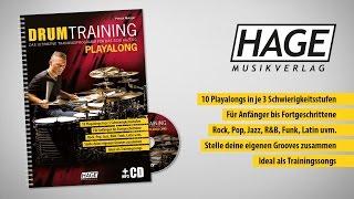 Drum Training Playalong - Das ultimative Trainingsprogramm für das Schlagzeug