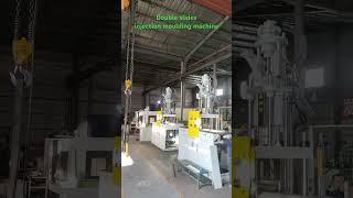 Double slides injection moulding machine